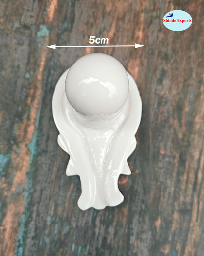 SHINDE EXPORTS White shivling Idol for Home puja