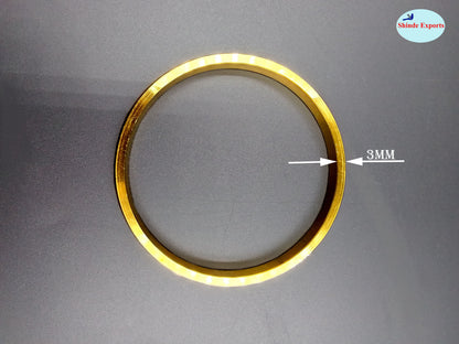 SHINDE EXPORTS gold plated stainless steel bangles for men women bracelets