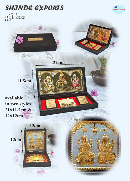 SHINDE EXPORTS Shirdi Sai Baba Charan paduka Gift Box for puja