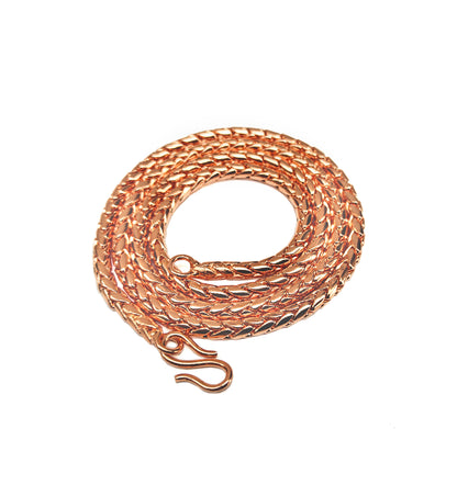 SHINDE EXPORTS pure copper necklace hasli neck chain for women (Design 6)
