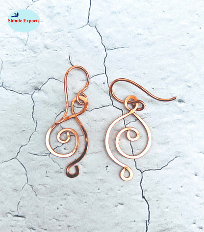 SHINDE EXPORTS copper earrings for women stylish traditional jhumka earring girls