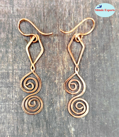 SHINDE EXPORTS copper earrings for women stylish traditional jhumka earring girls
